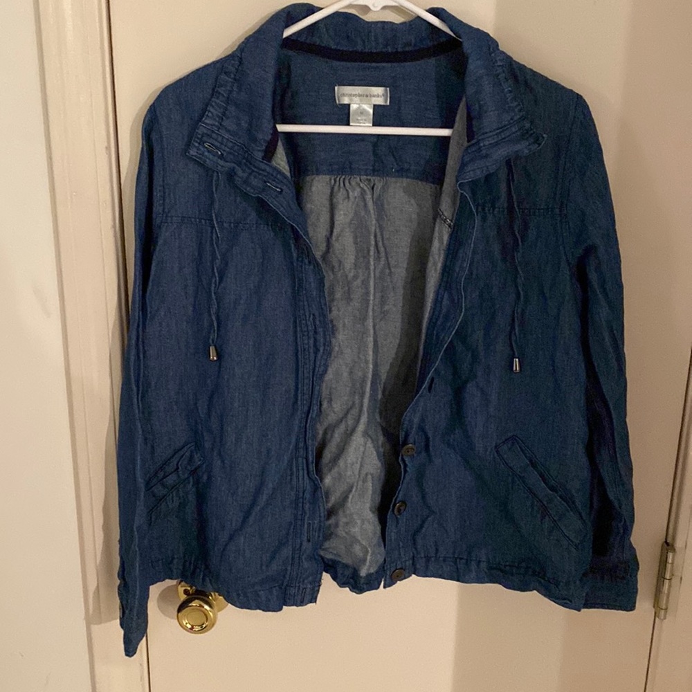 Christopher & Banks Thin Jean jacket